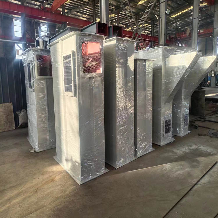 破碎瀝青料倉入口斗士提升機 粉料斗提機